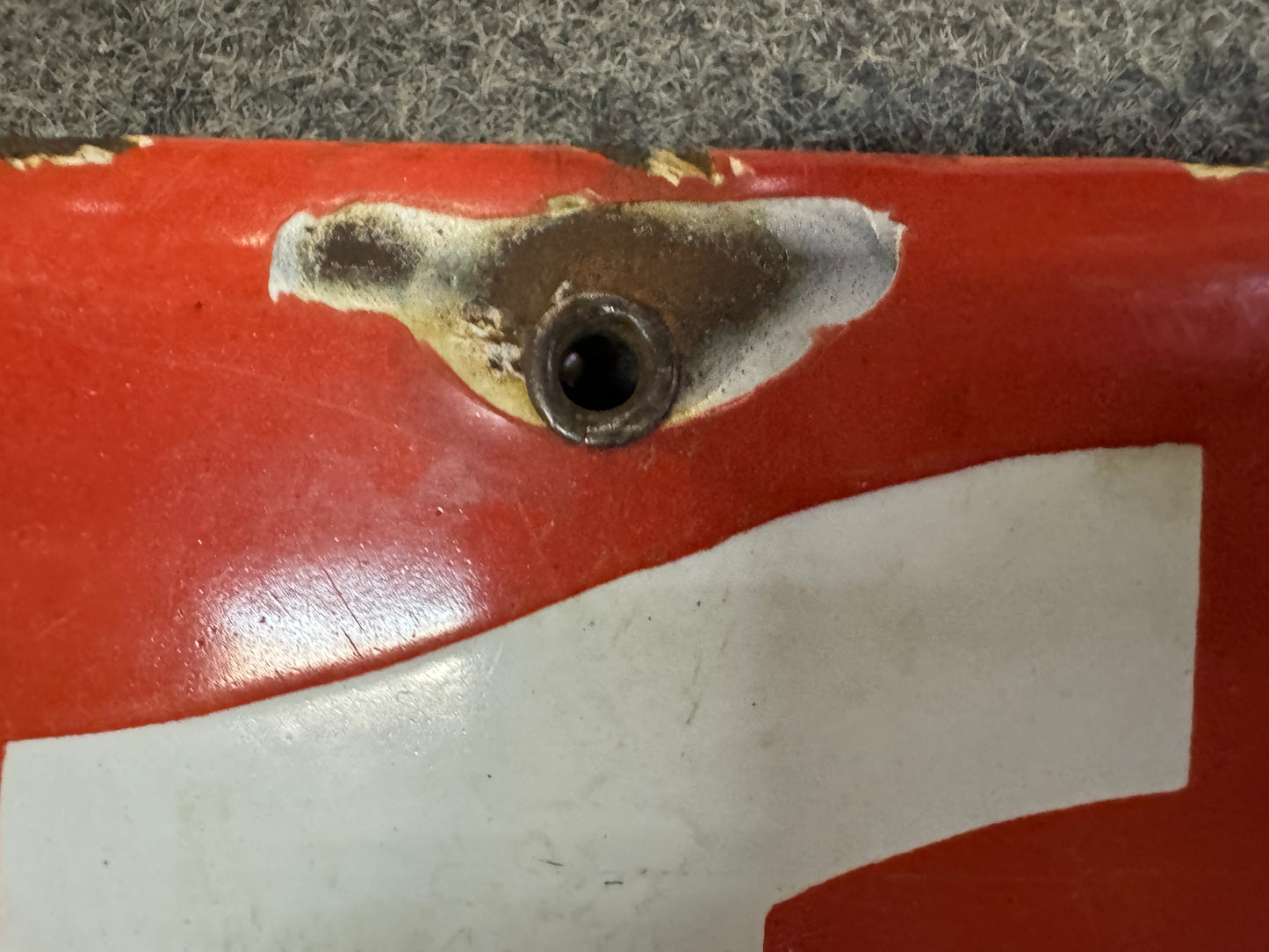 Y9991 SIGNBOARD Enamel sign Ikari Sauce Japan antique wall interior vintage