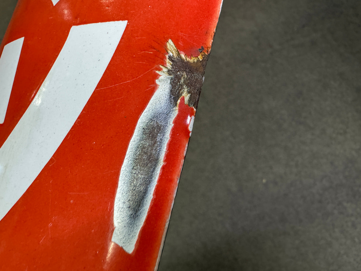 Y9991 SIGNBOARD Enamel sign Ikari Sauce Japan antique wall interior vintage