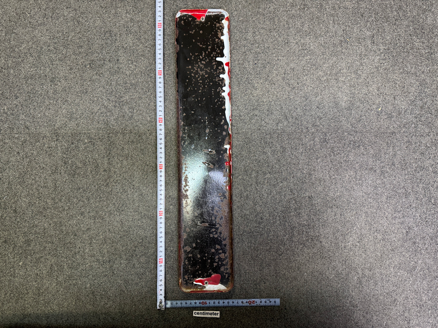 Y9992 SIGNBOARD Enamel sign MItsuya Sauce Japan antique wall interior shop decor