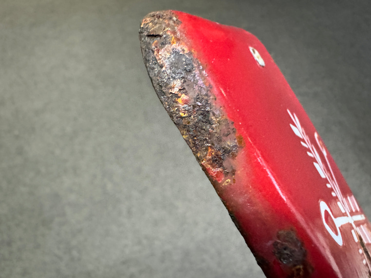 Y9992 SIGNBOARD Enamel sign MItsuya Sauce Japan antique wall interior shop decor