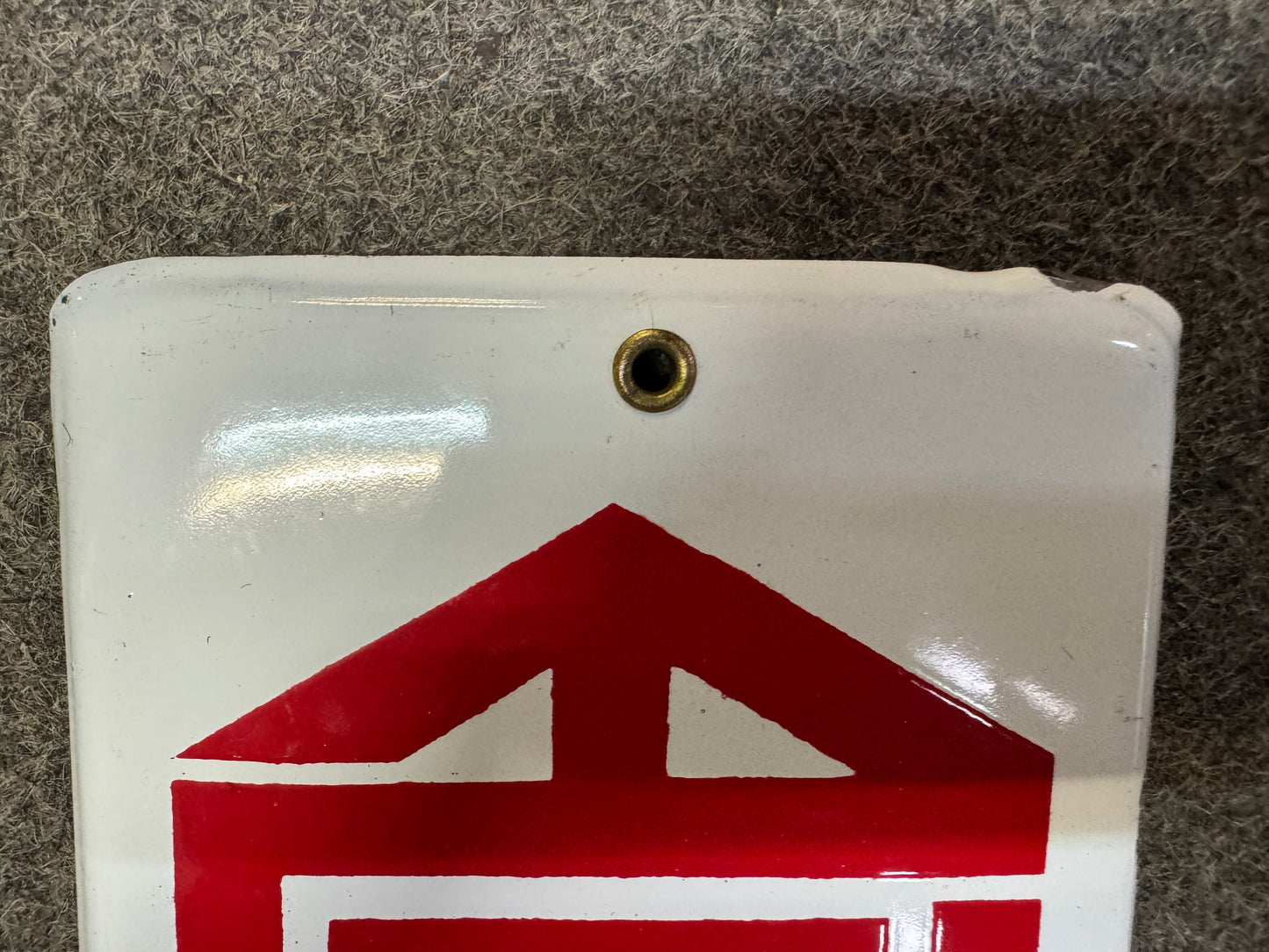 Y9994 SIGNBOARD Enamel sign Miso Soy Sauce Kikkona Japan antique wall interior