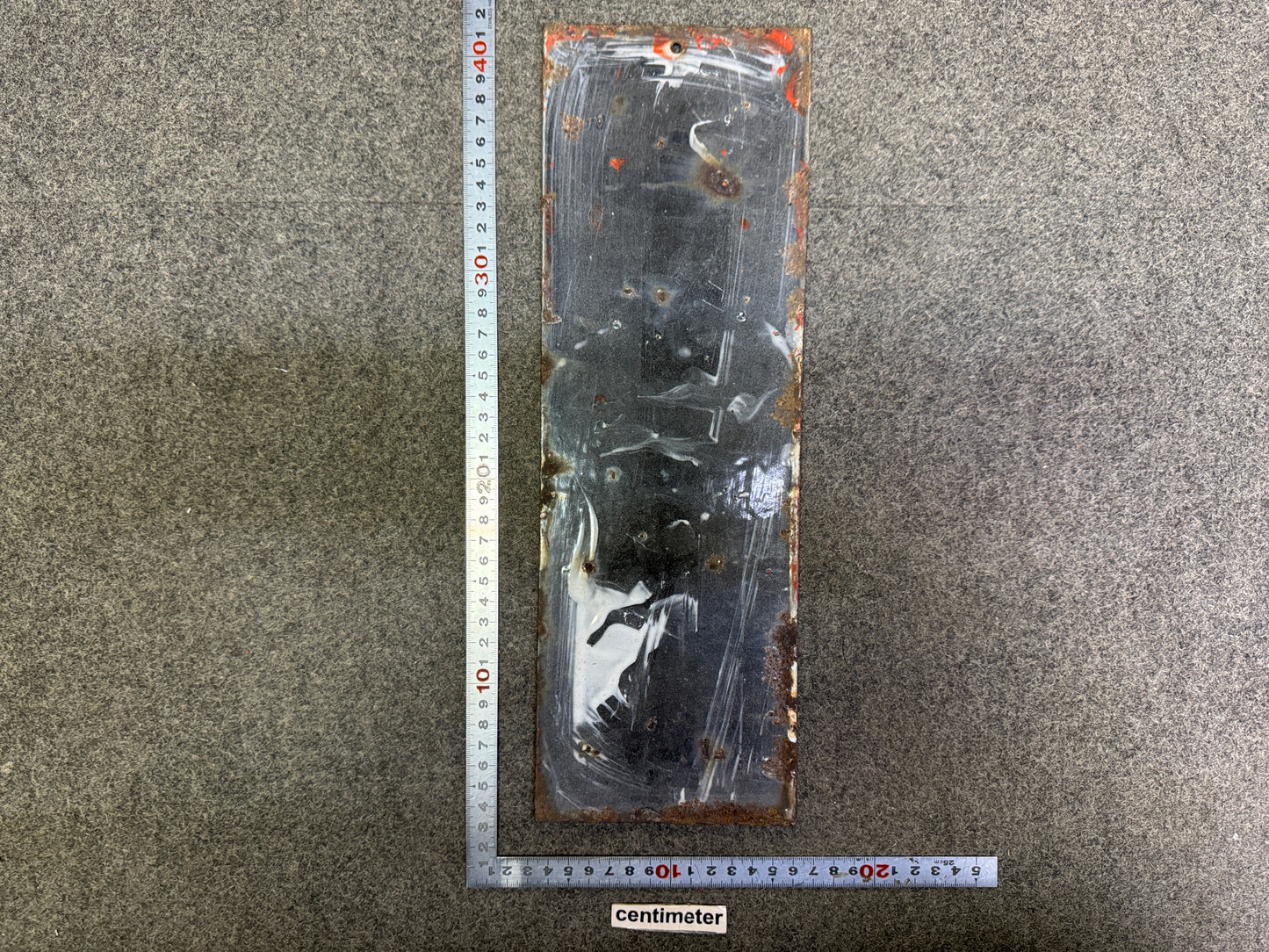 Y9997 SIGNBOARD Enamel sign Mitsuwa Soap Japan antique wall interior store decor