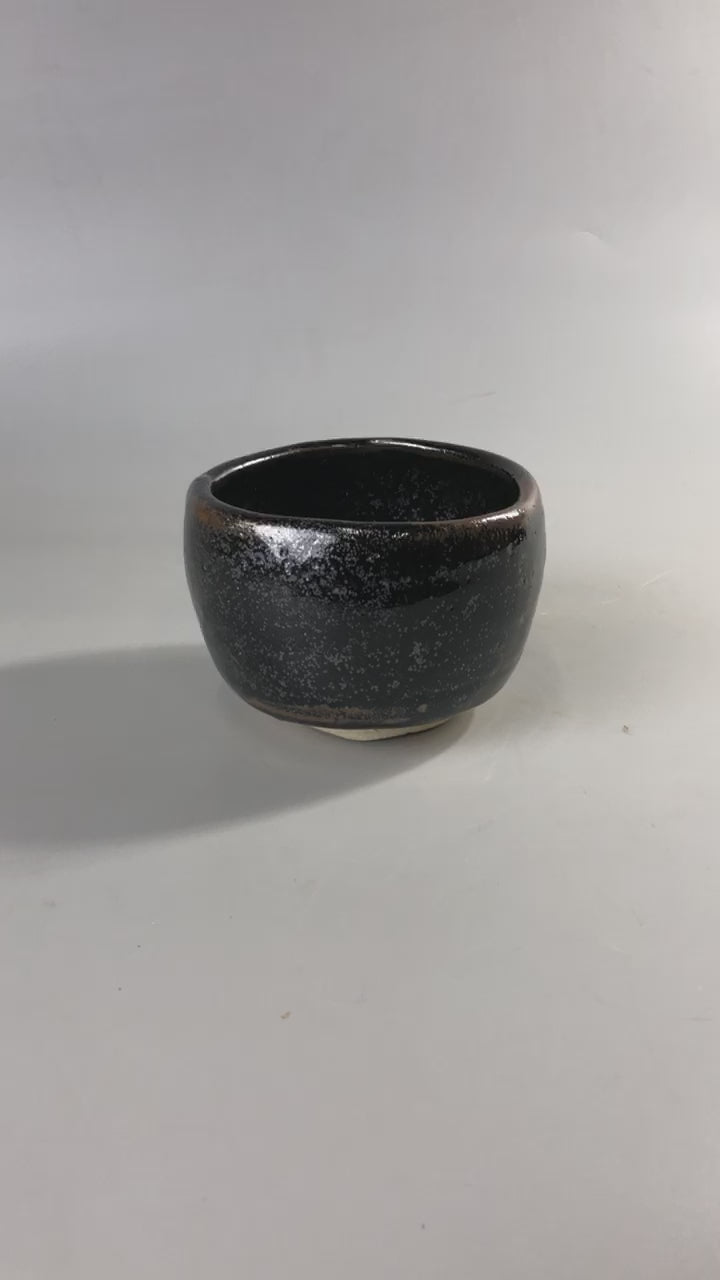 Y6959 「VIDEO] CHAWAN Seto-ware bowl signed box Japan antique tea