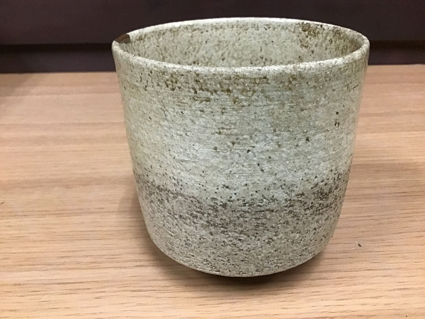 Y0423 CHAWAN Souma-ware tsutsu tube kintsugi Japanese Tea Ceremony bowl pottery