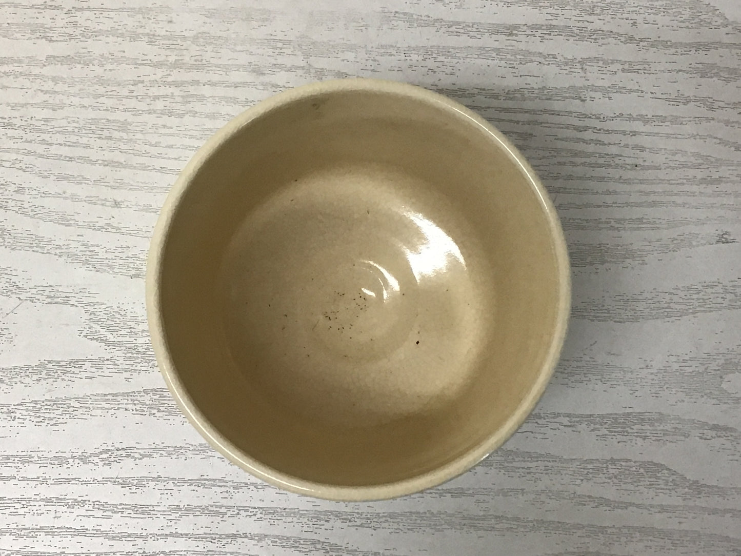 Y1467 CHAWAN Kyo-ware signed box Japanese bowl pottery Japan tea ceremony