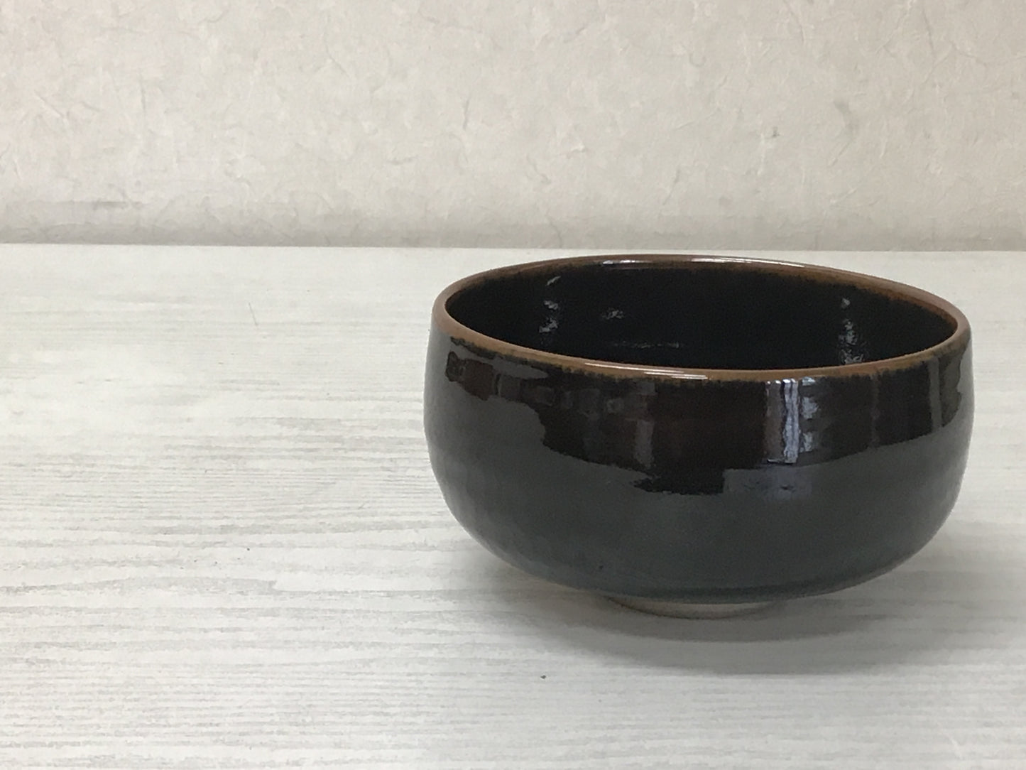 Y1472 CHAWAN Seto-ware signed box Japanese bowl pottery Japan tea ceremony