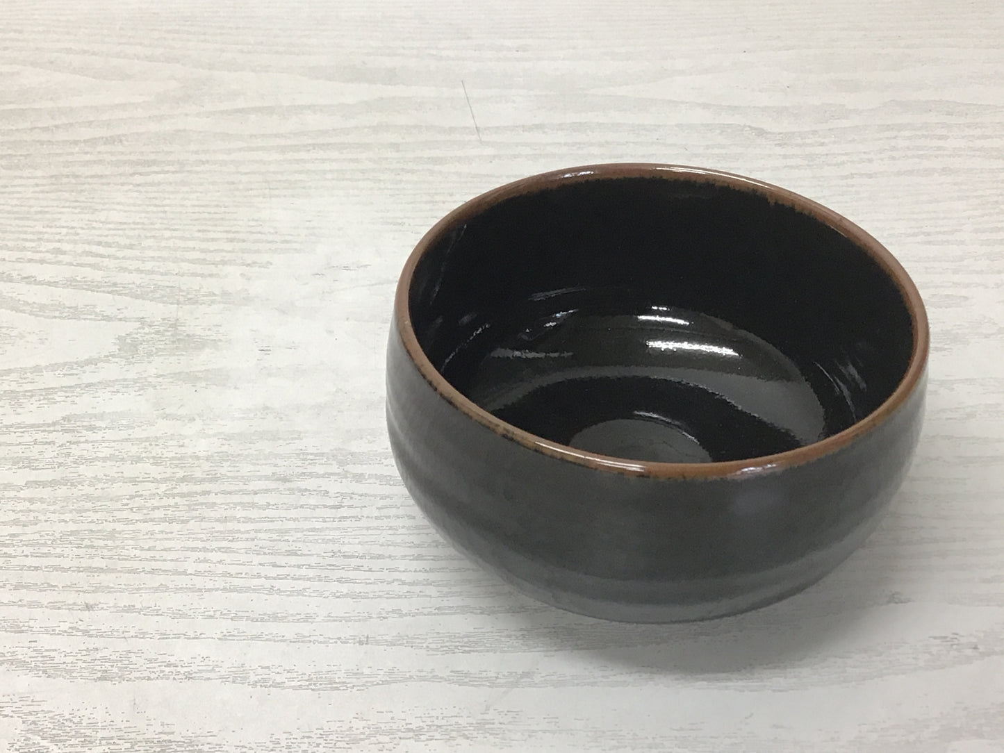 Y1472 CHAWAN Seto-ware signed box Japanese bowl pottery Japan tea ceremony