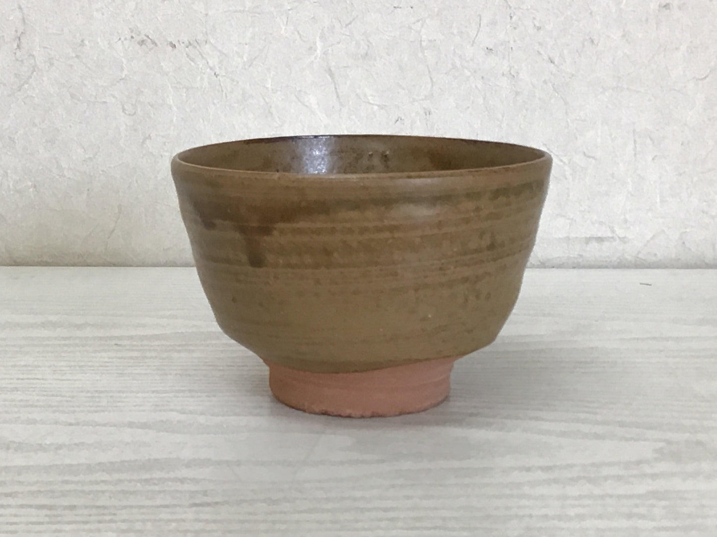 Y1559 CHAWAN Seto-ware signed box Japanese bowl pottery Japan tea ceremony