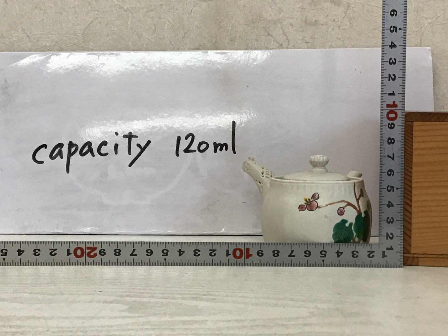 Y1812 KYUSU Banko-ware Teapot signed box Japan Tea Ceremony antique pot