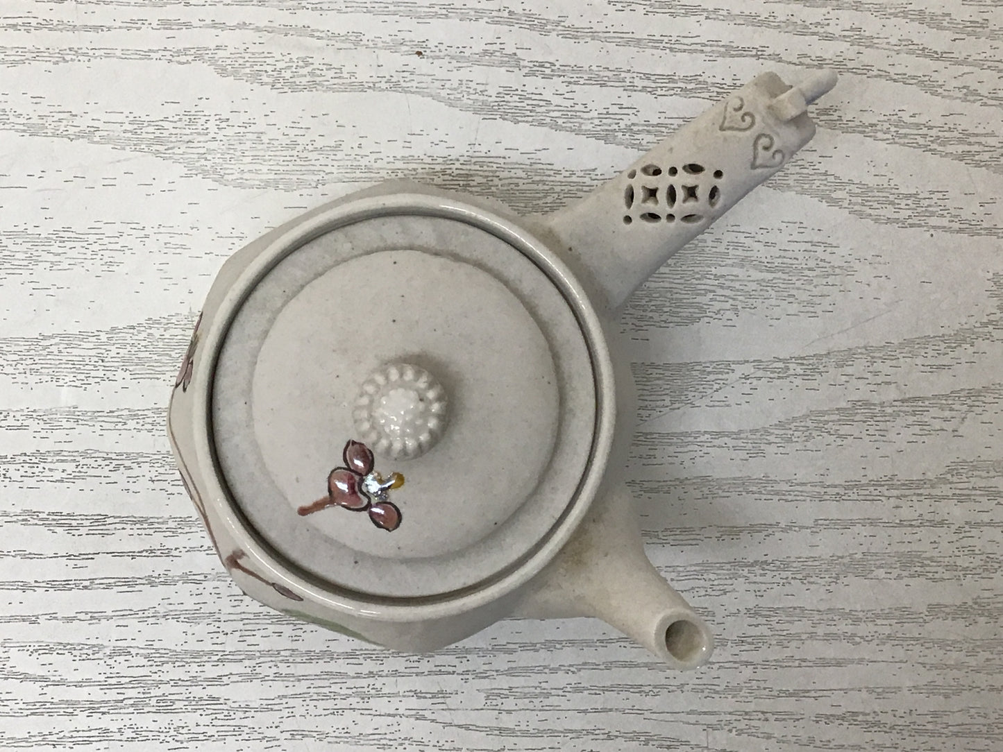 Y1812 KYUSU Banko-ware Teapot signed box Japan Tea Ceremony antique pot