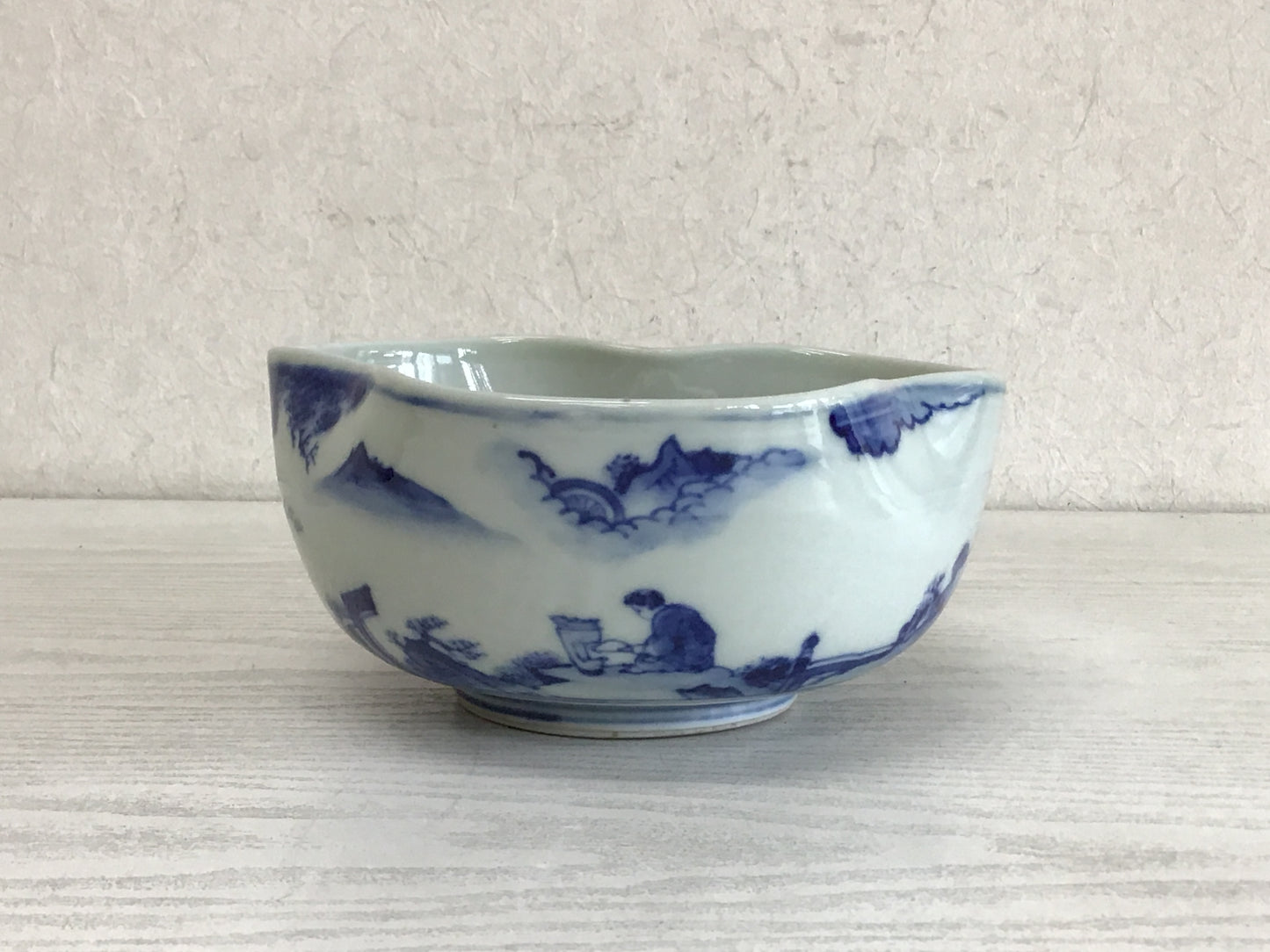 Y1819 CHAWAN Yosamu-ware signed box Japanese bowl pottery Japan tea ceremony