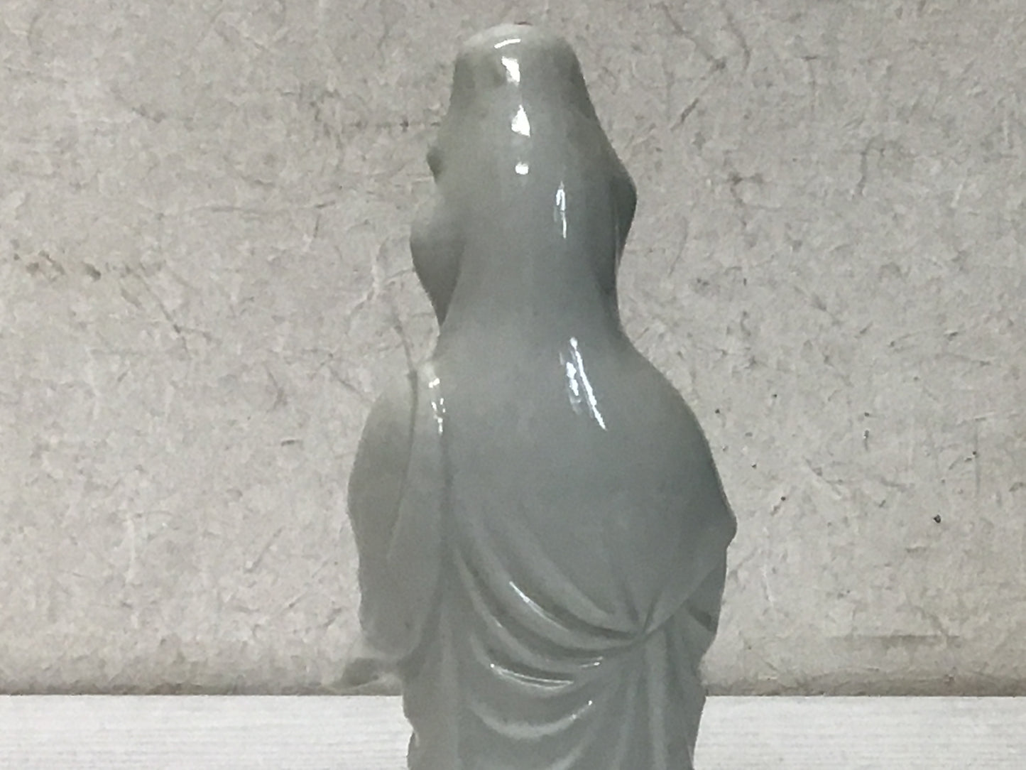 Y1855 STATUE White porcelain Buddha figure Japanese Buddhist art antique