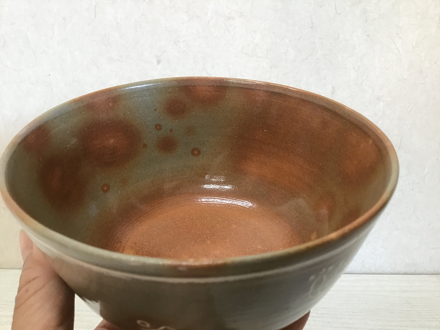 Y1917 CHAWAN Gohon signed box Japanese bowl pottery Japan tea ceremony