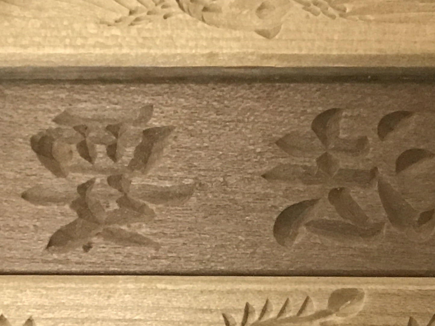 Y1959 KASHIGATA Buddhist memorial service Japanese Wooden Pastry Mold wagashi