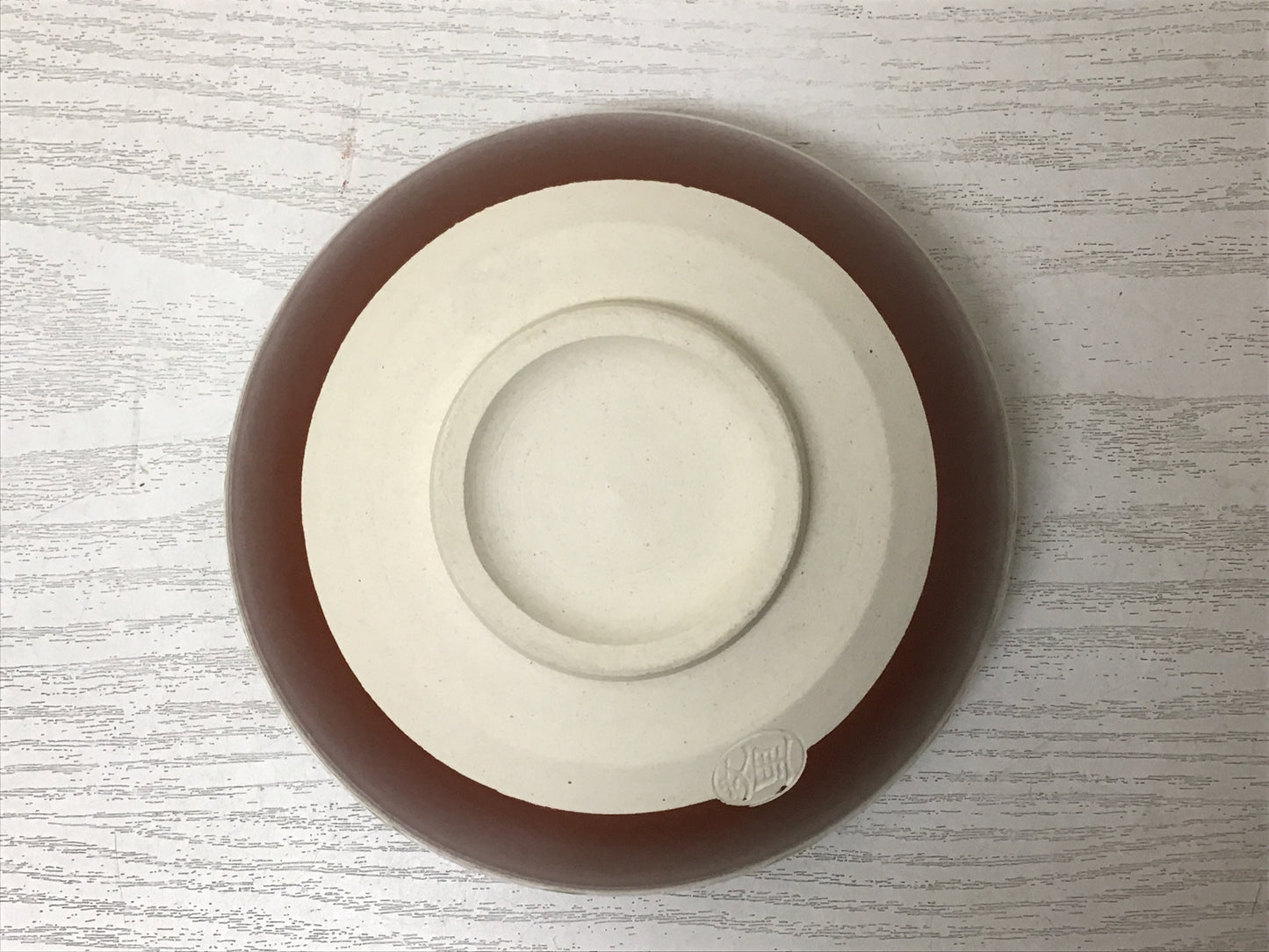 Y1987 CHAWAN Kyo-ware signed box Japanese bowl pottery Japan tea ceremony