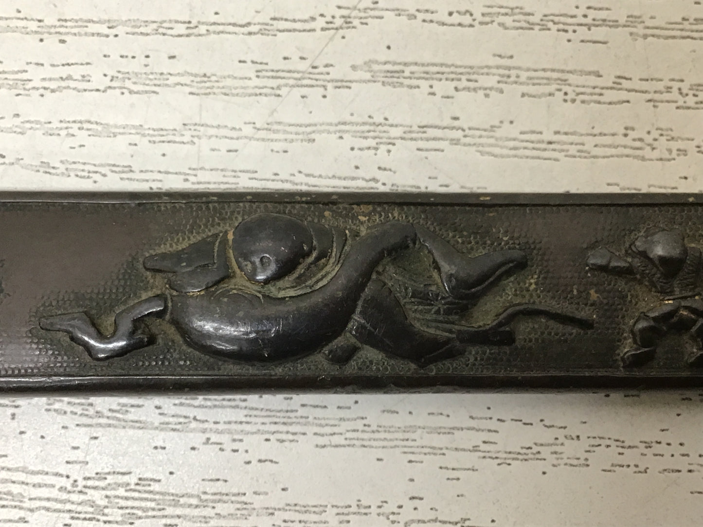 Y2768 TSUKA Kogatana small sword children Koshirae antique Katana samurai Japan