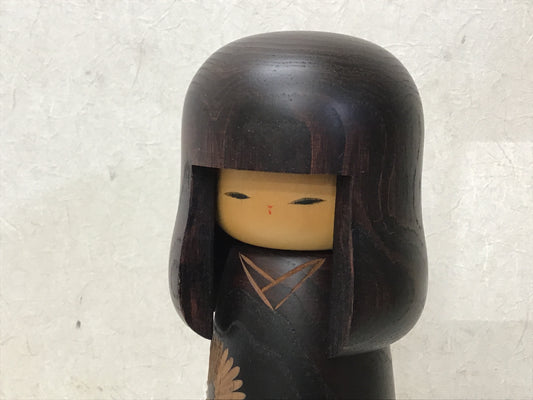Y2852 NINGYO Kokeshi figure Usaburou box Japanese vintage doll antique interior
