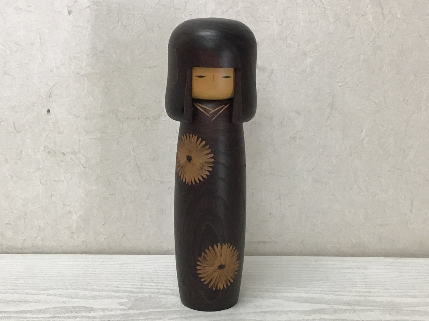 Y2853 NINGYO Kokeshi figure Usaburou box Japanese vintage doll antique interior