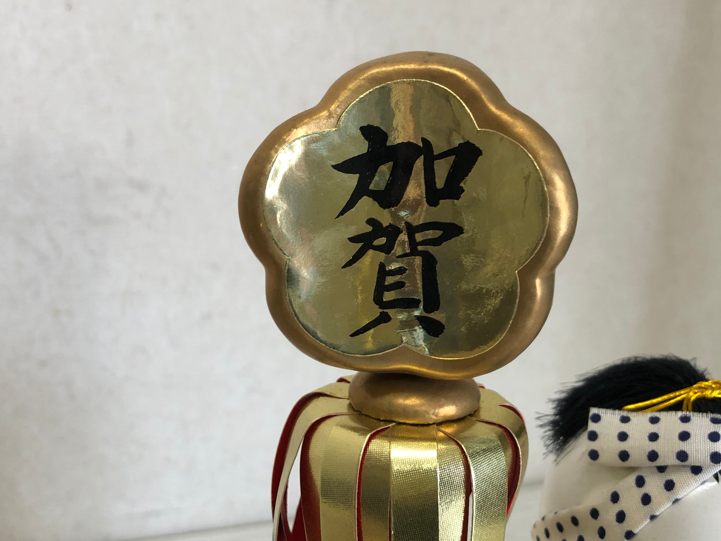 Y3155 NINGYO Kaga Doll Shyoushun glass case Japan antique figure figurine