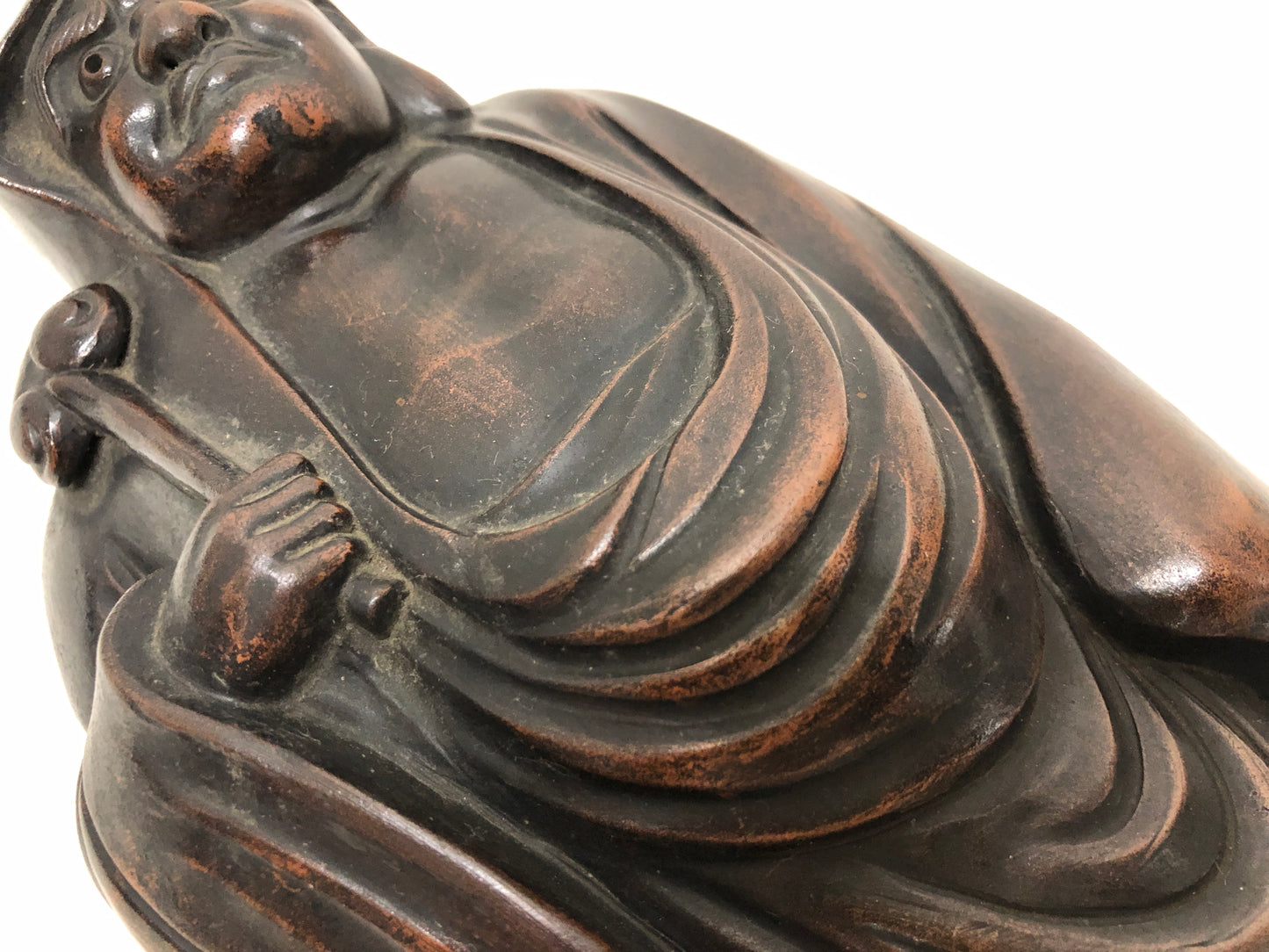 Y3406 OKIMONO Bizen-ware  Japan antique figure figurine