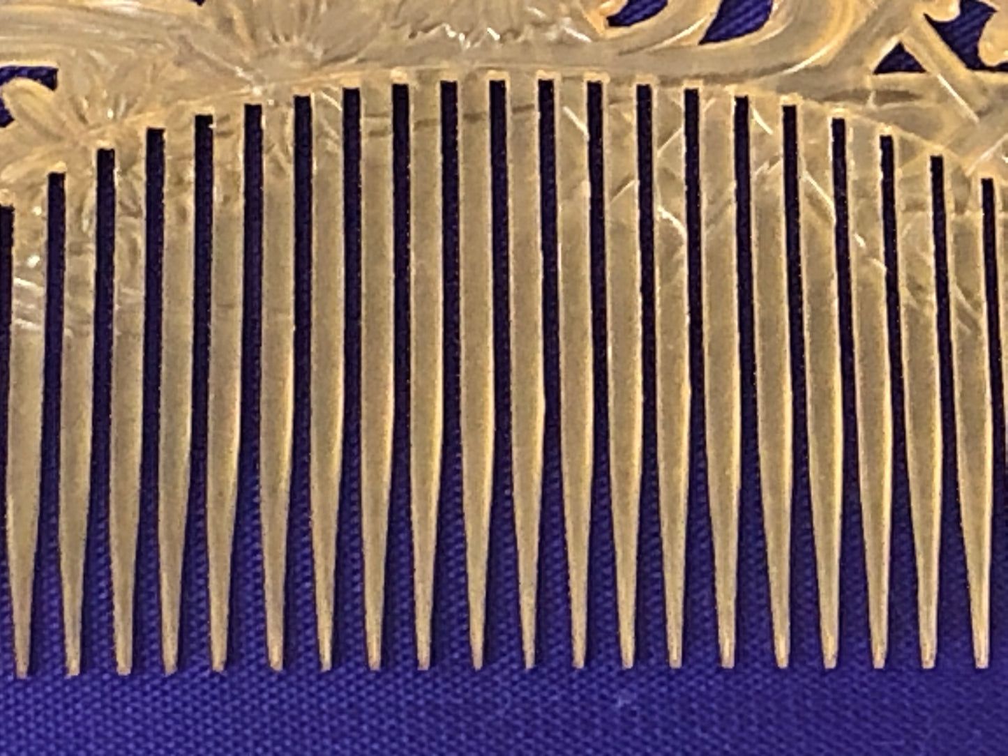 Y3436 KOUGAI  openwork Comb hair dressing tools grooming Japan kimono accessory