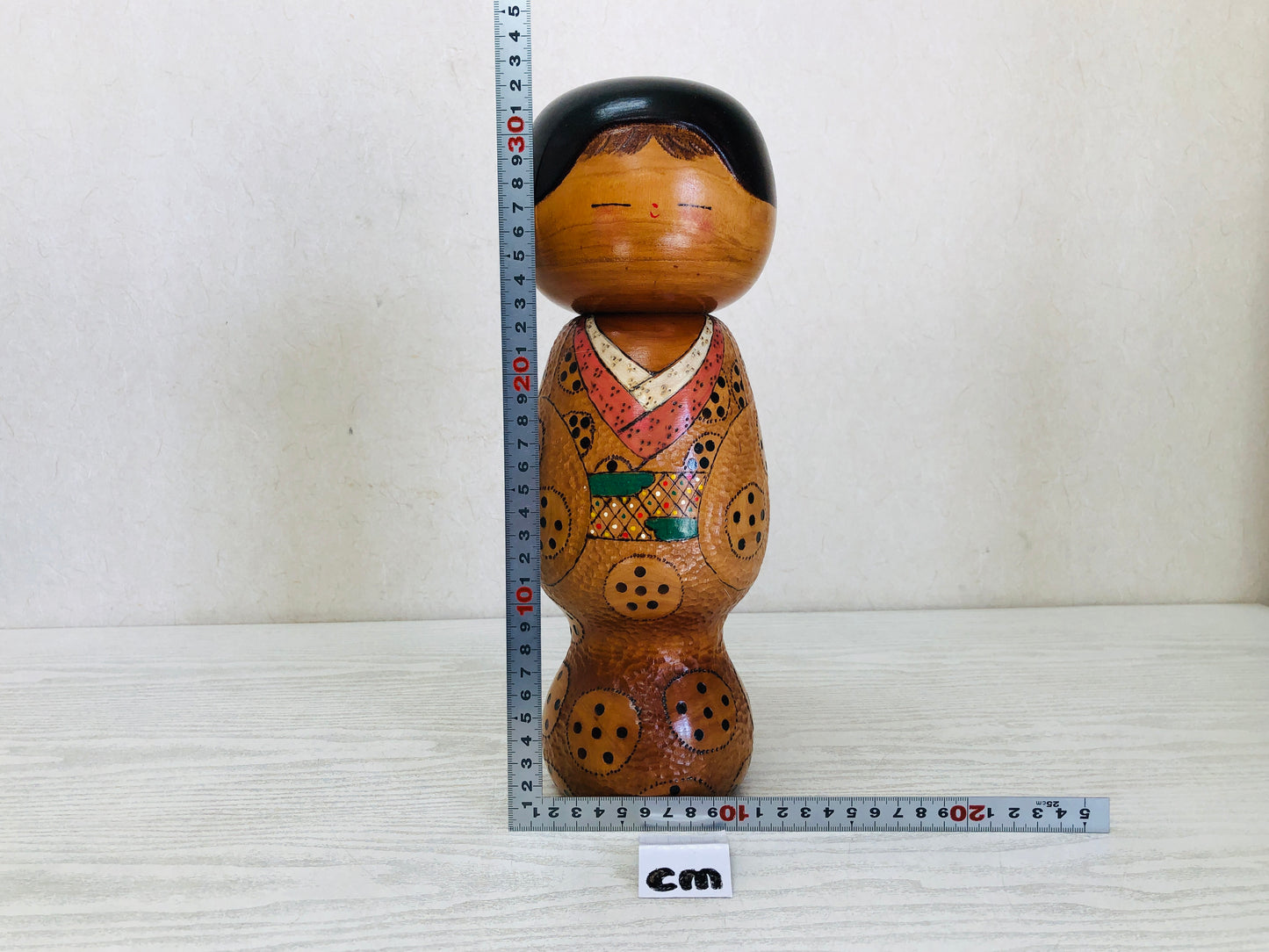 Y3523 NINGYO Kokeshi doll figure Youkou Japanese vintage antique figurine