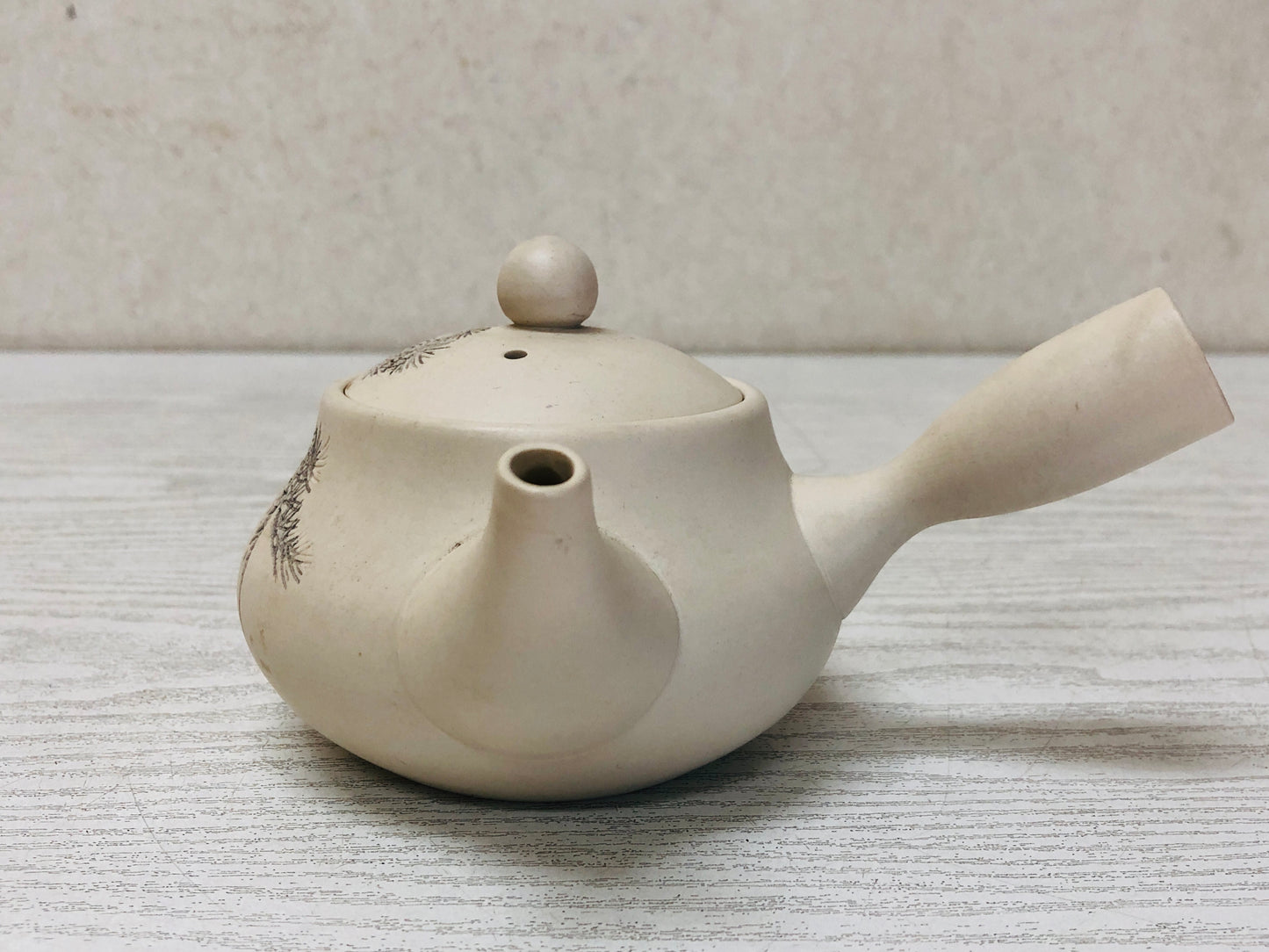 Y3542 KYUSU Banko-ware Teapot pot signed Tea Ceremony Japan antique vintage