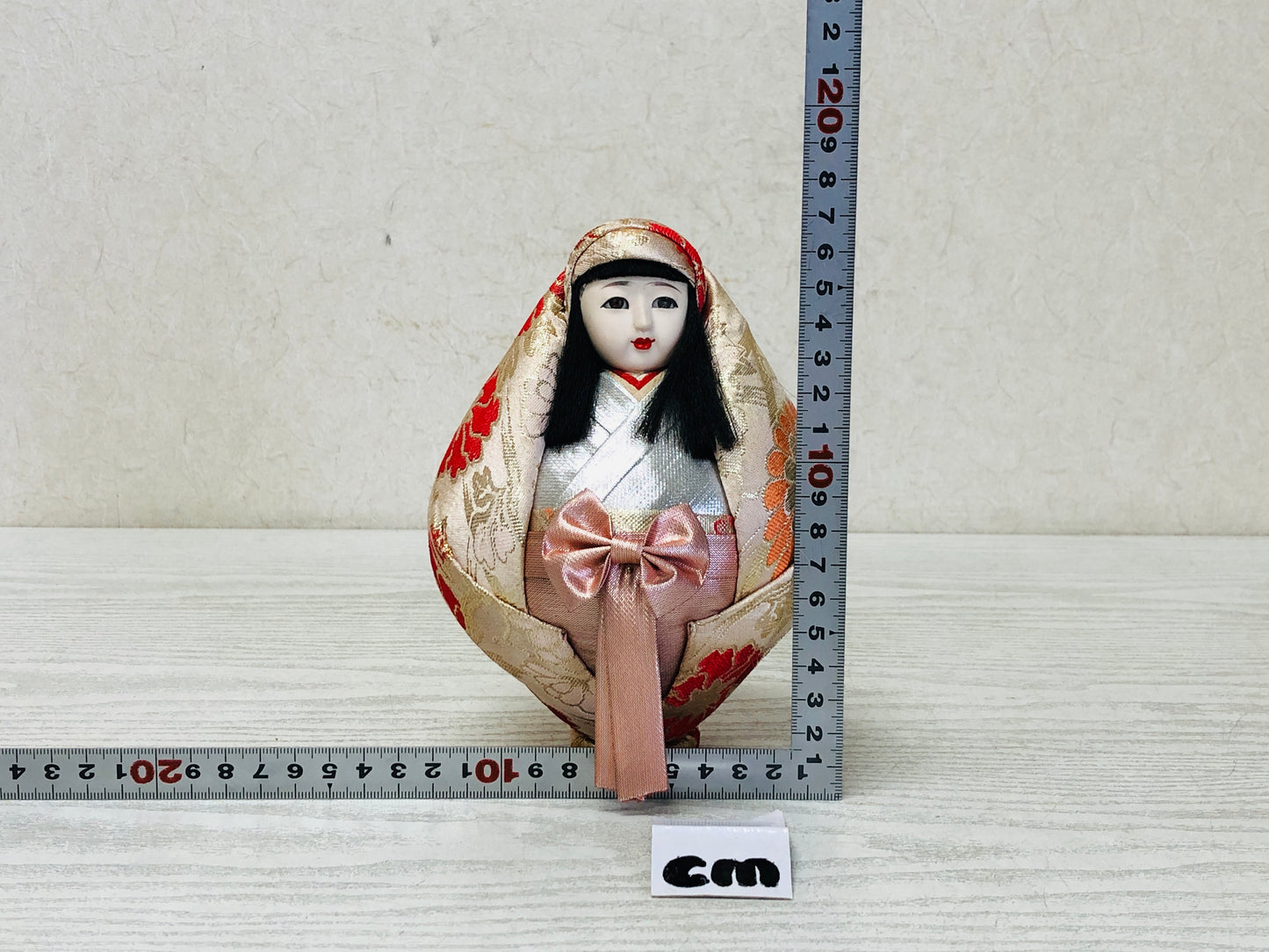 Y3589 NINGYO Yuhime Doll Kimekomi figure figurine Japanese vintage antique