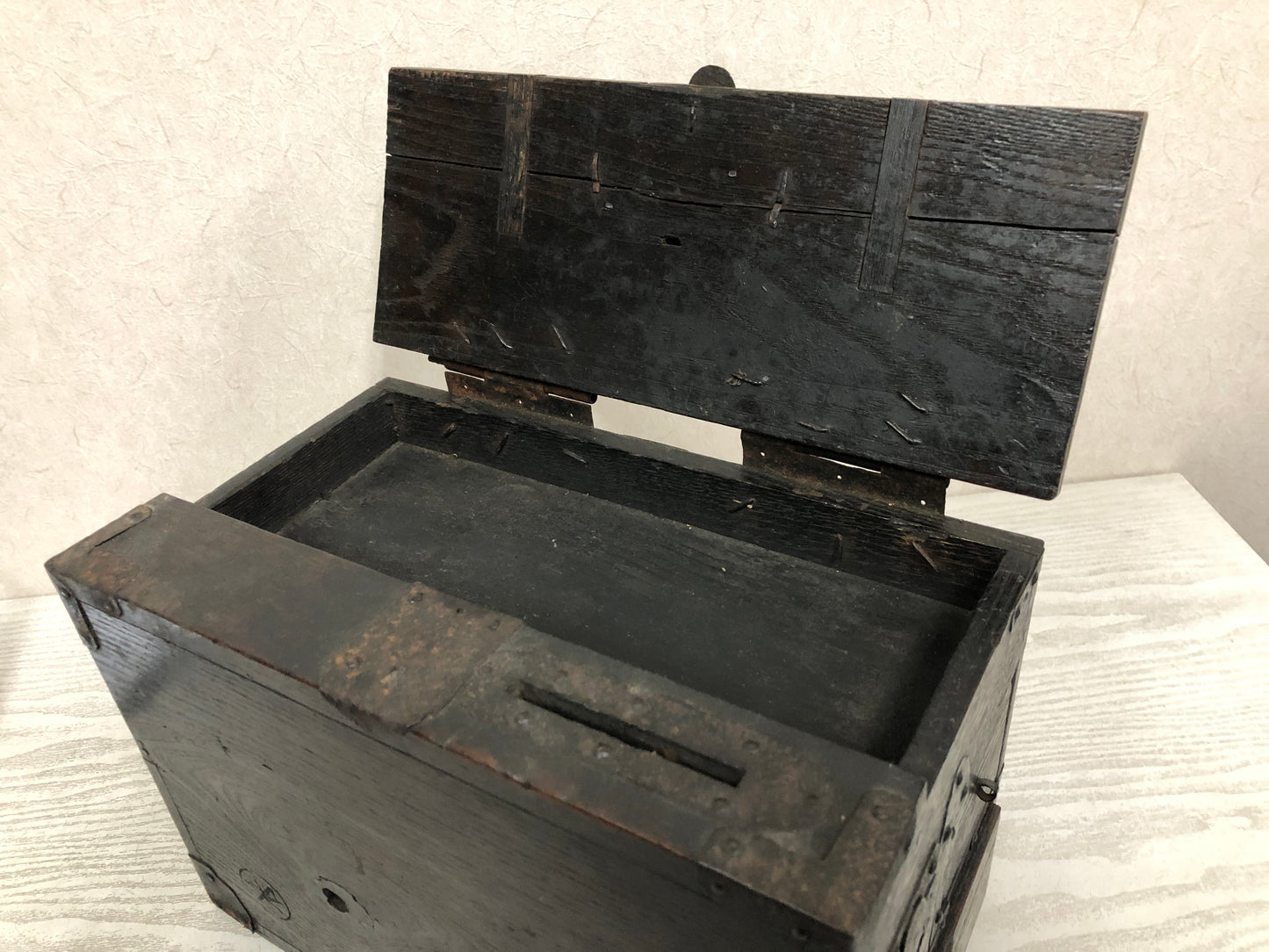 Y3751 TANSU small Chest of Drawers Suzuri box storage Japanese antique vintage