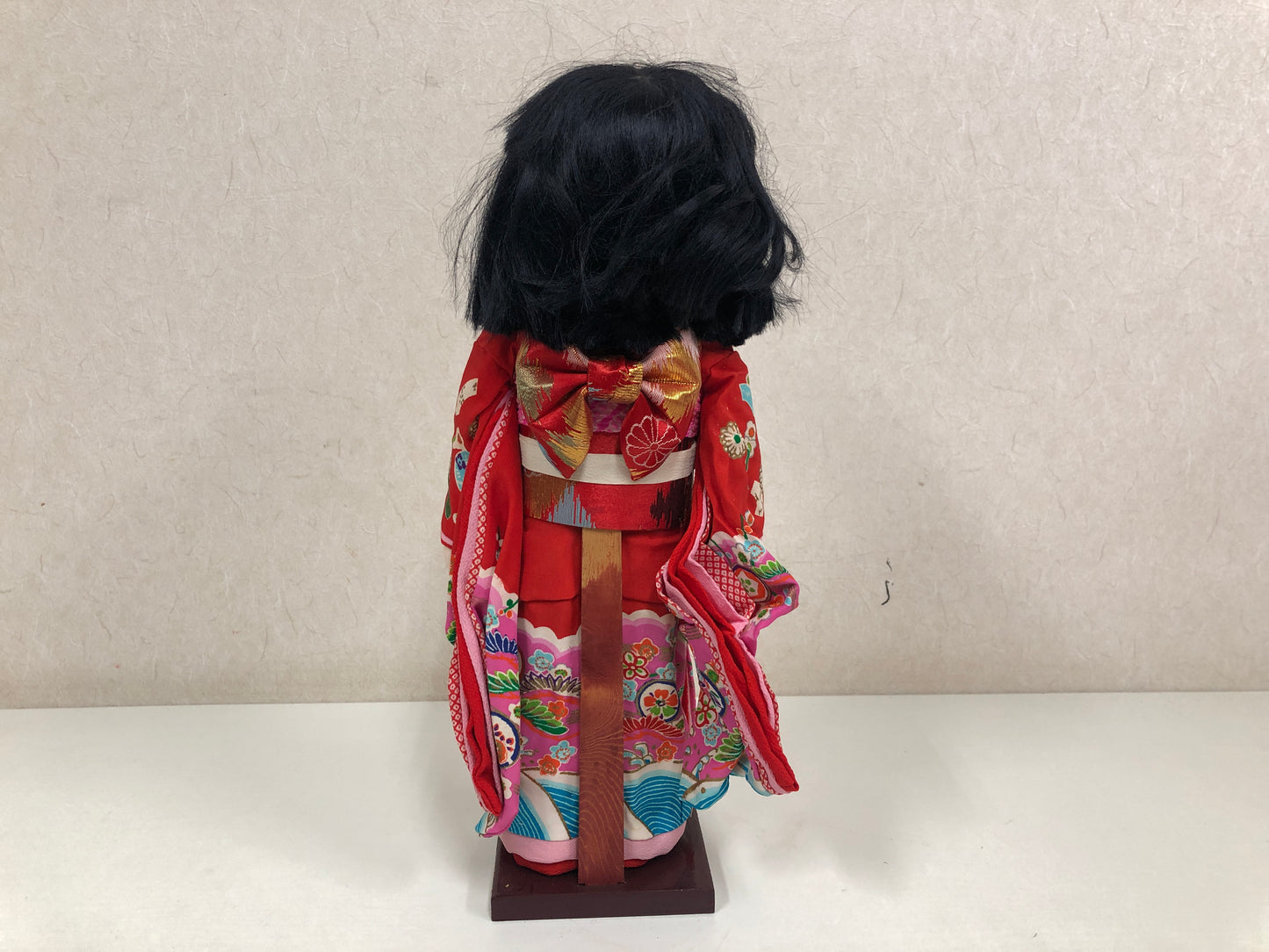 Y3952 NINGYO Ichimatsu Doll girl box Japan vintage figure antique interior decor