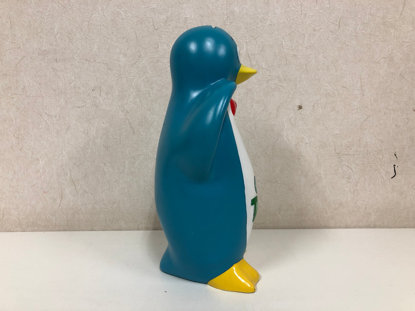 Y3996 NINGYO Penguin sofy vinyl doll Corporate character Japan figure antique