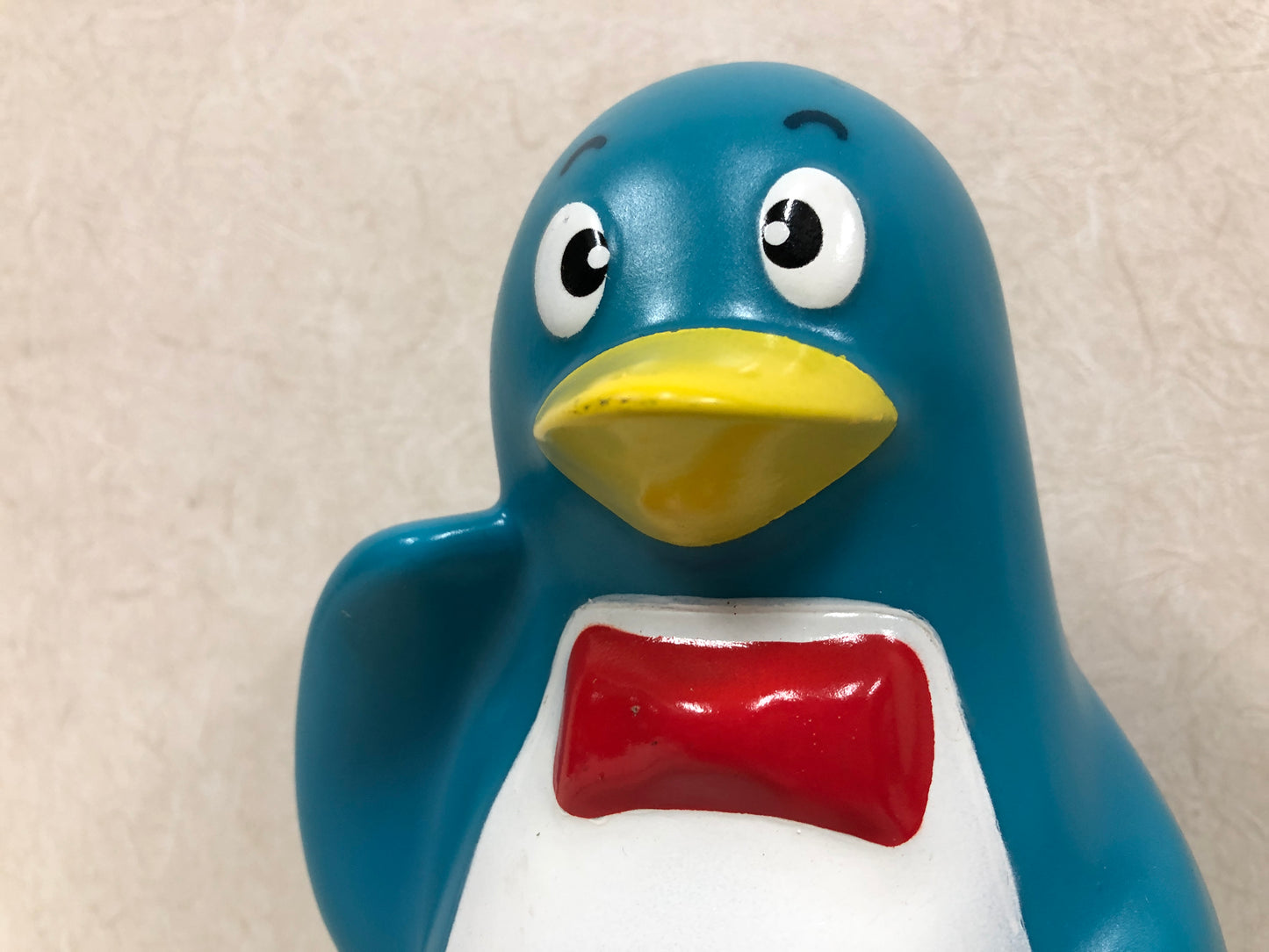 Y3996 NINGYO Penguin sofy vinyl doll Corporate character Japan figure antique