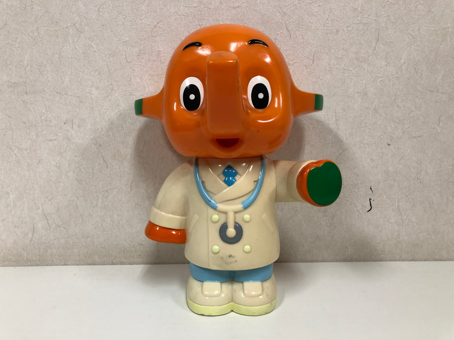 Y4000 NINGYO Sato-chan doll character doctor Japan vintage figure antique