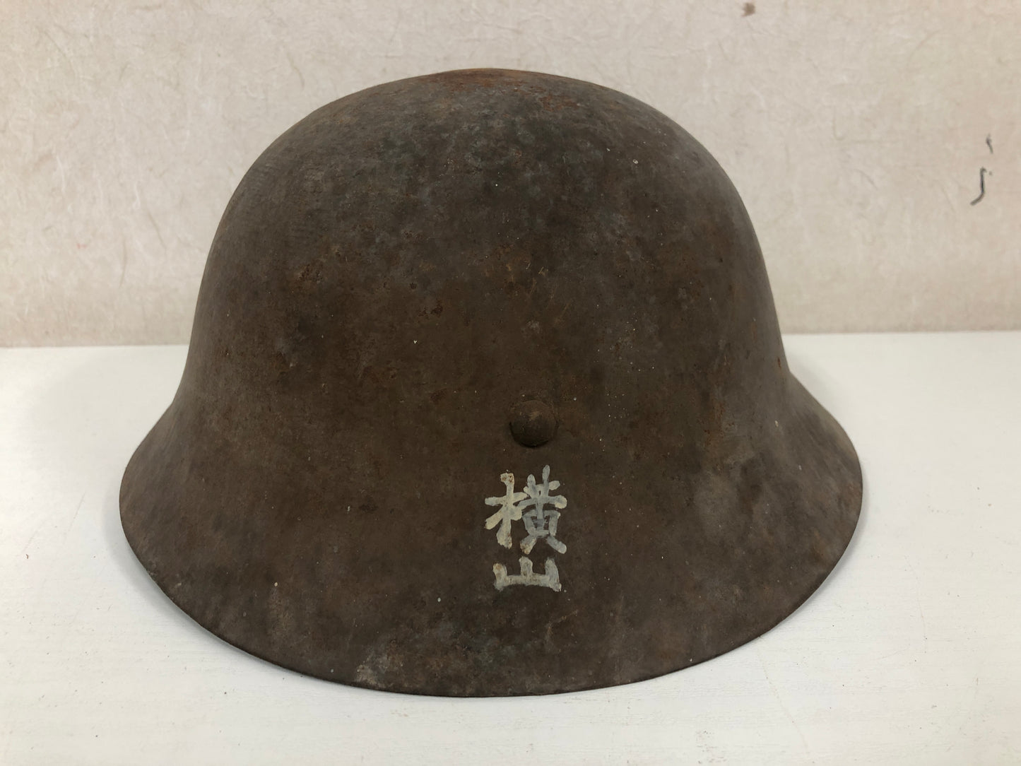 Y4065 Imperial Japan Army Iron Helmet Gaiters Bag set military Japan WW2 vintage