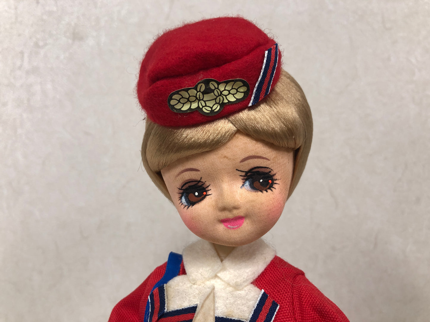 Y4095 NINGYO Bus Tour Guide doll Showa retro Japan vintage figure antique