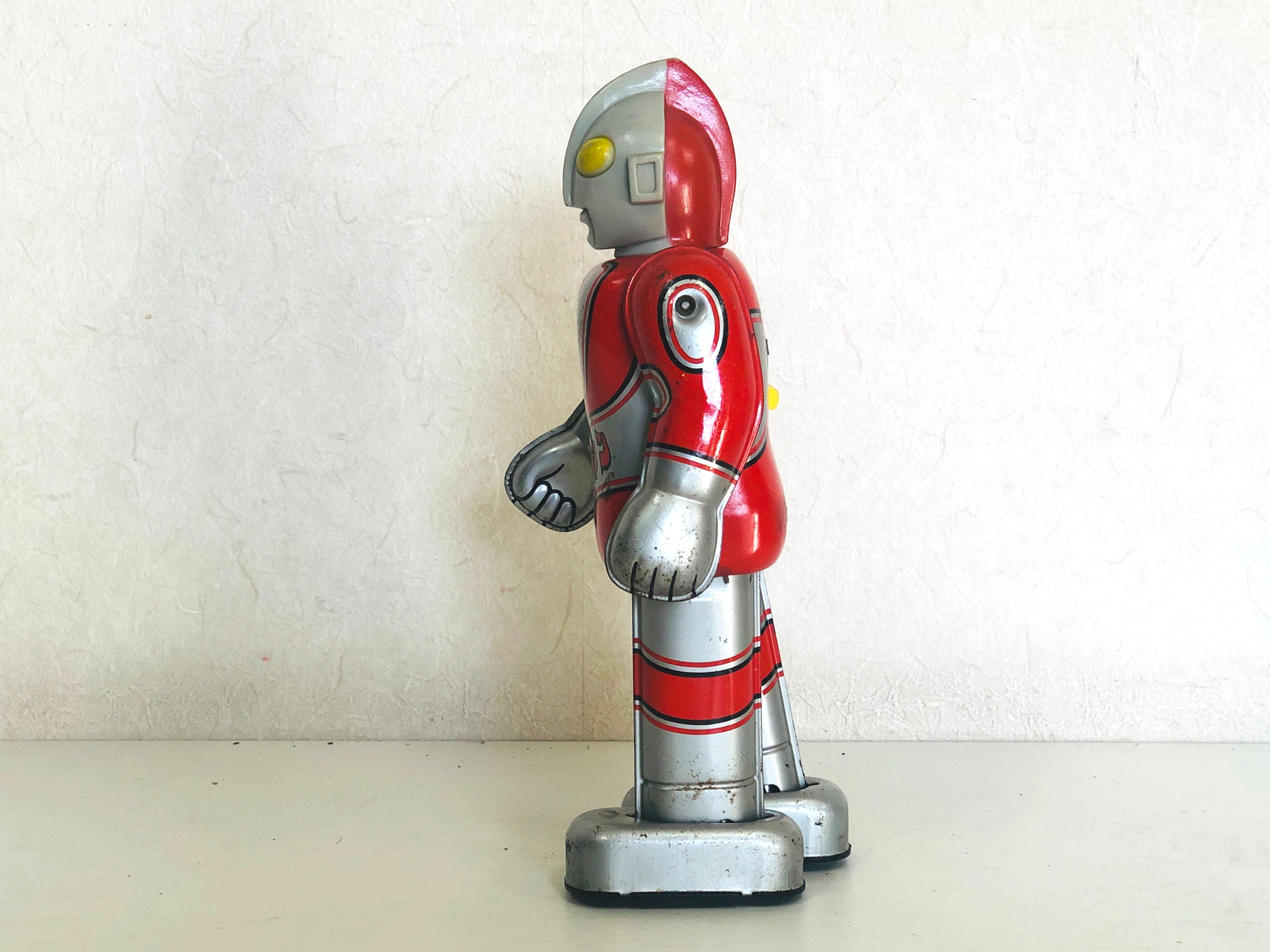 Y4145 TIN TOY Ultraman Tsuburaya Tokusatsu hero Japanese antique