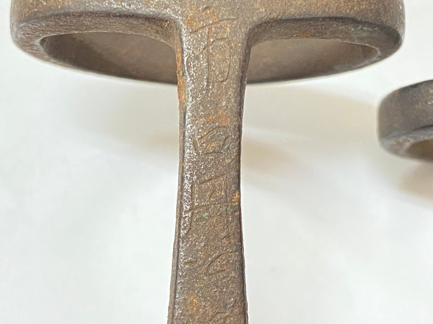 Y4220 BAGU Bit Horse Harness signed iron Japanese antique sports vintage Japan