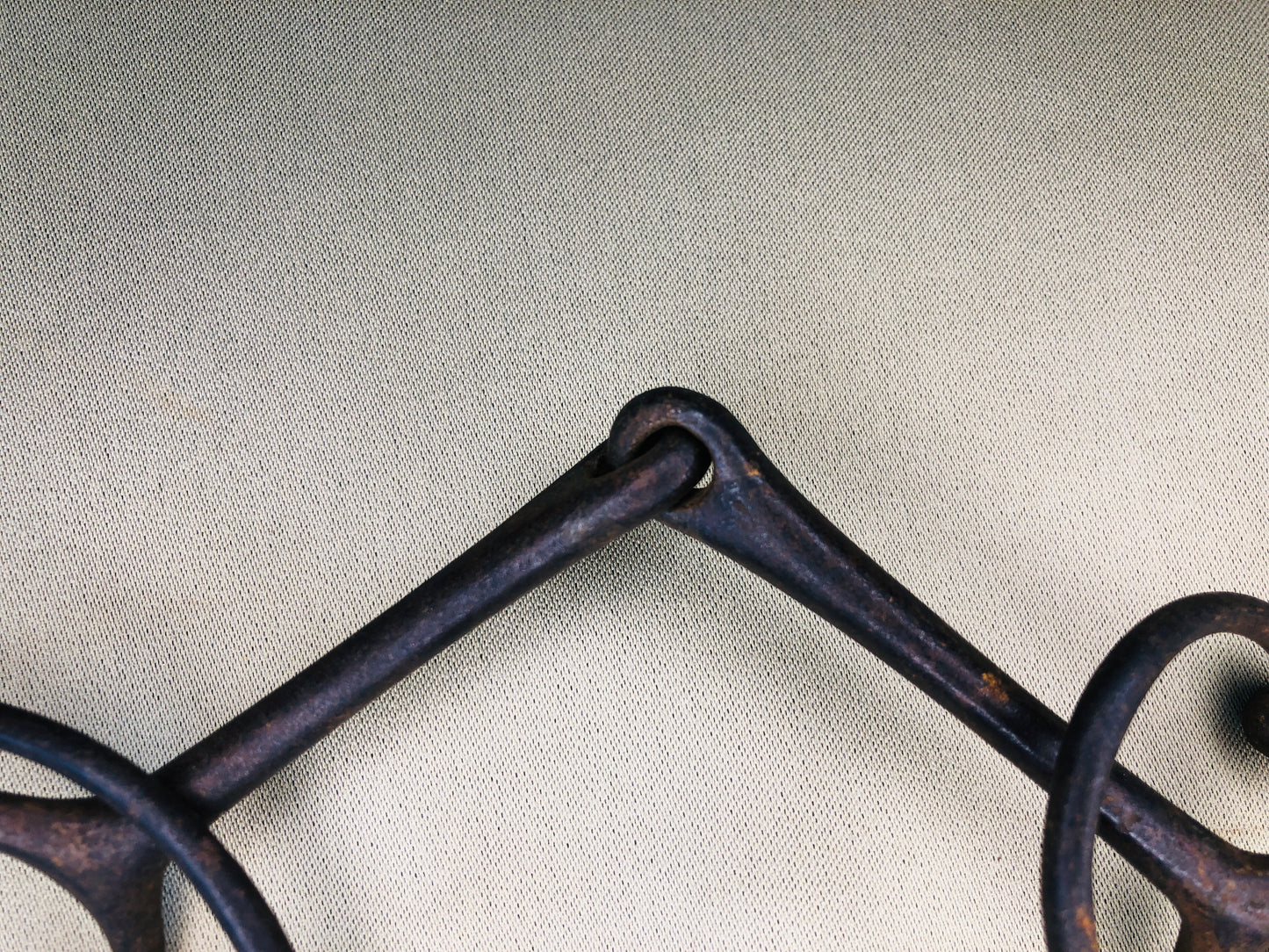 Y4220 BAGU Bit Horse Harness signed iron Japanese antique sports vintage Japan