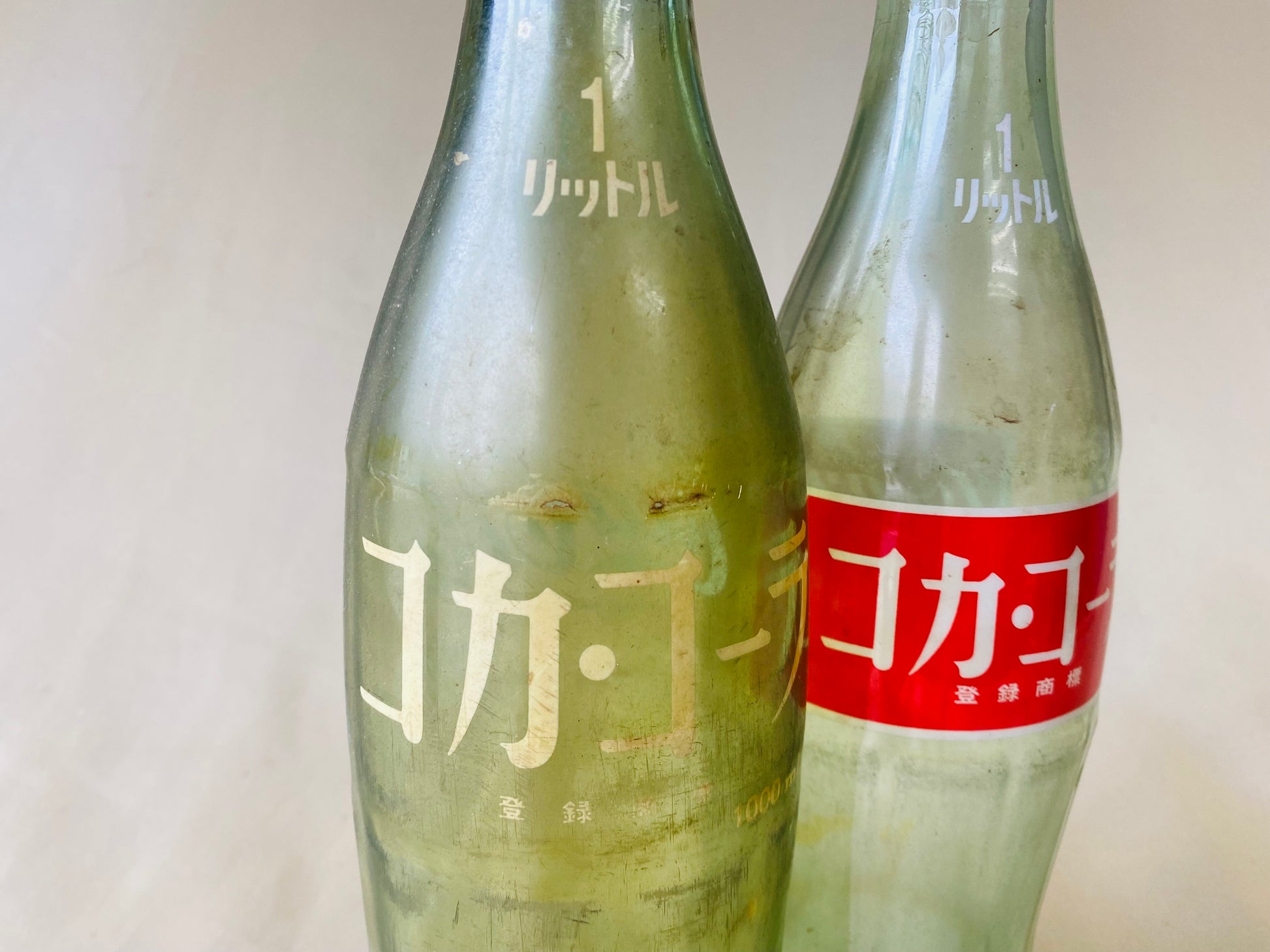 CocaCola 1 litre glass bottle