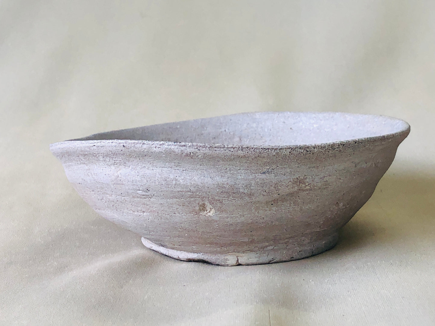 Y4347 CHAWAN Sanage Kamakura period Japan antique tea ceremony pottery bowl