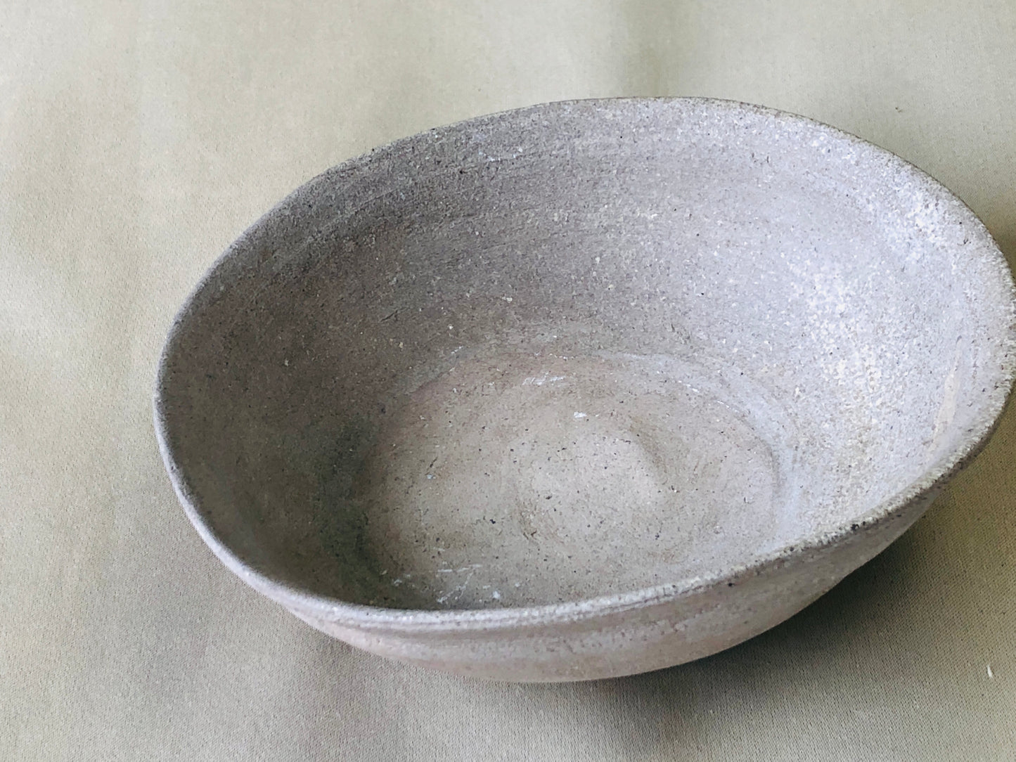 Y4347 CHAWAN Sanage Kamakura period Japan antique tea ceremony pottery bowl