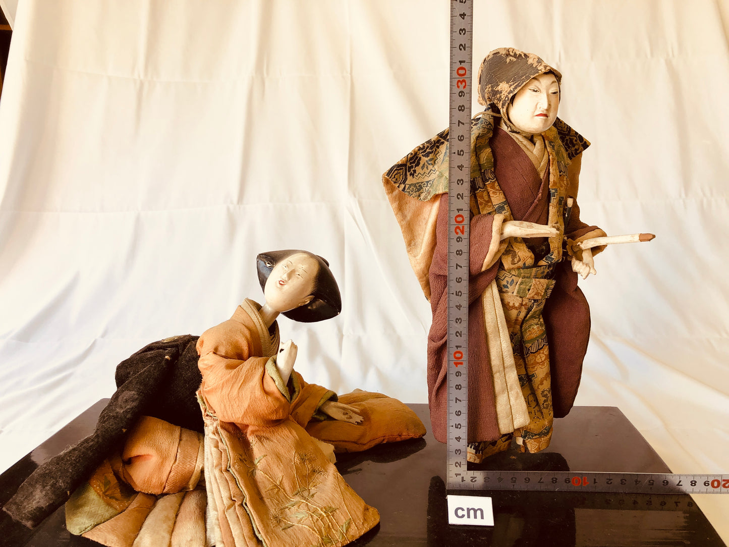 Y4391 NINGYO Kimono doll figure figurine Japan antique statue vintage interior