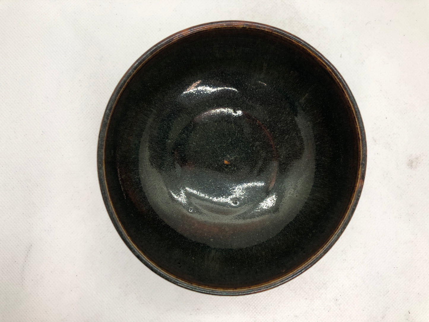 Y4465 CHAWAN Seto-ware Koseto Japan antique tea ceremony pottery bowl cup[