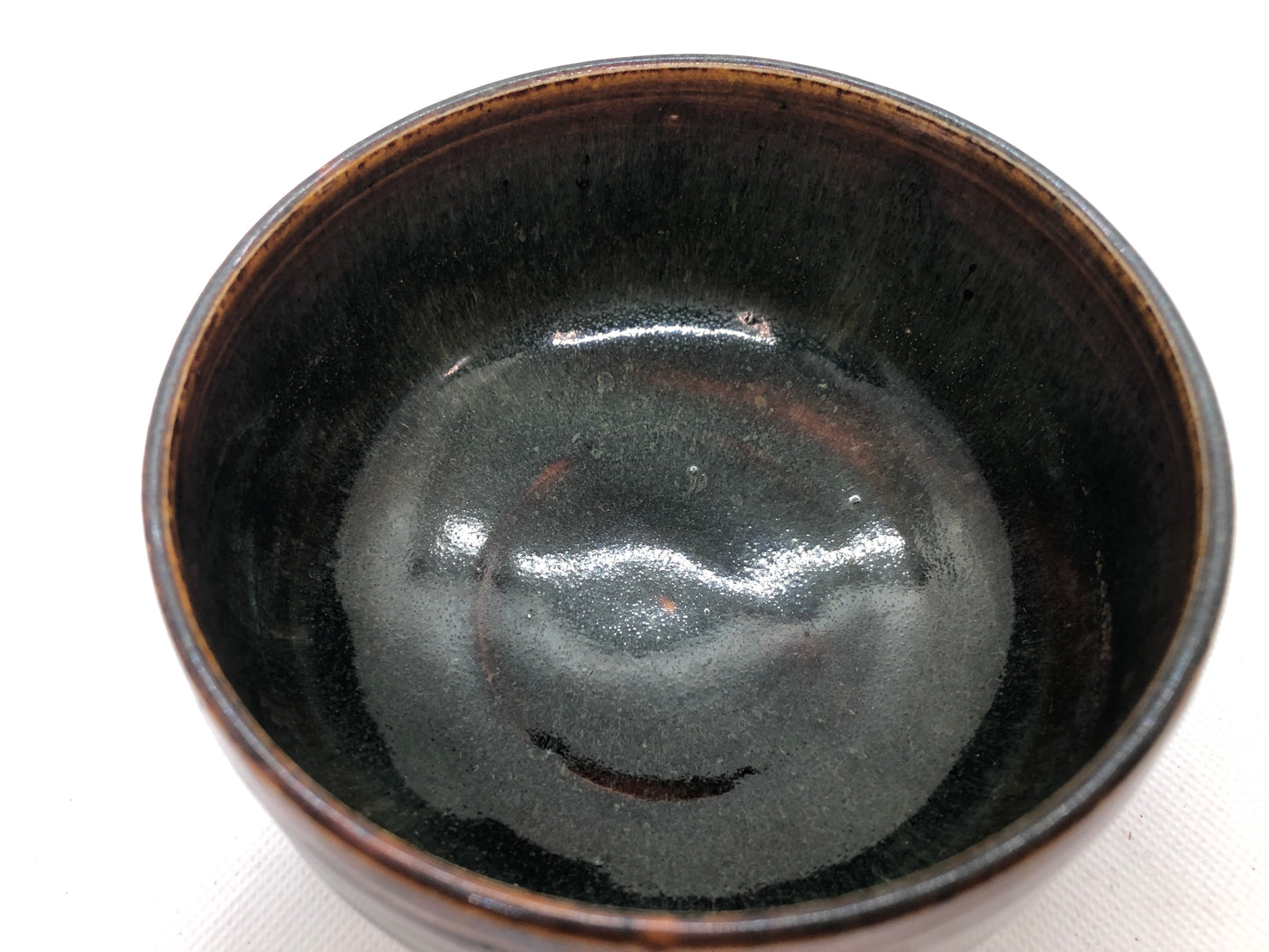 Y4465 CHAWAN Seto-ware Koseto Japan antique tea ceremony pottery bowl cup[