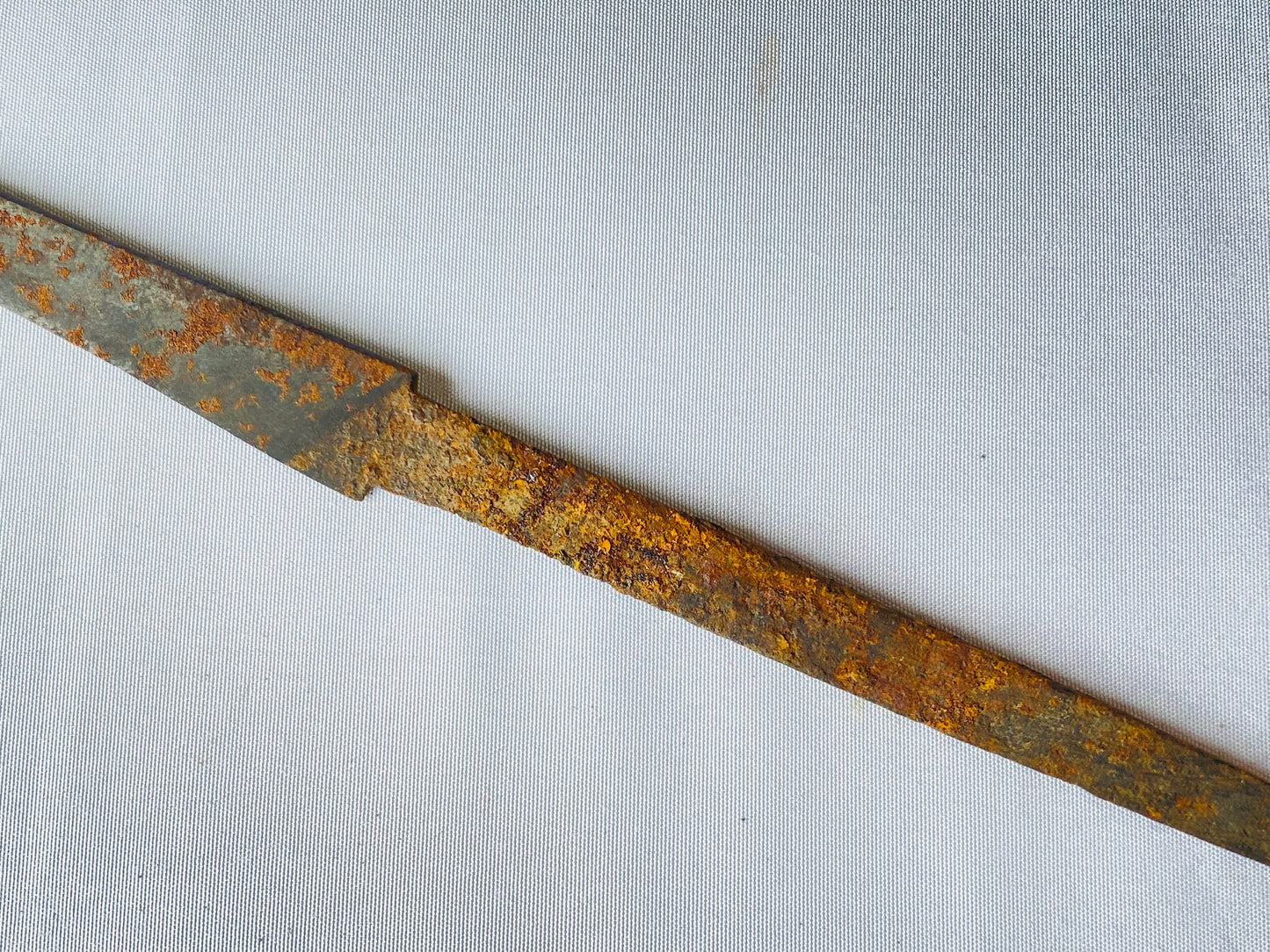 Y4565 TSUKA Kogatana small sword inlay people Japan Koshirae antique samu