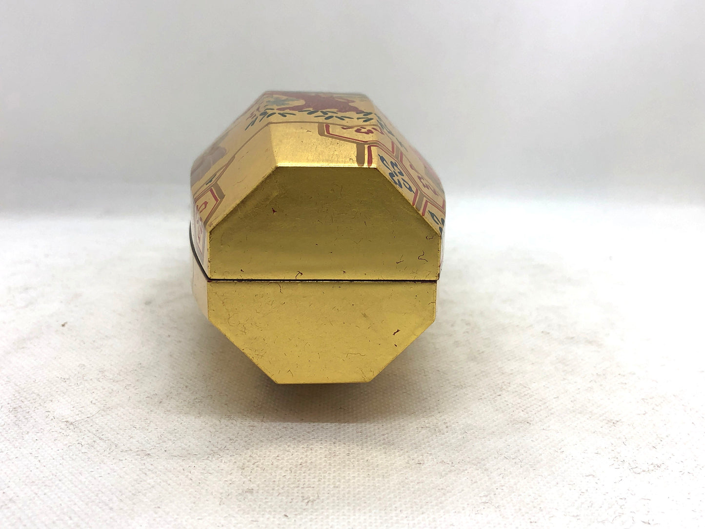 Y4686 BOX Makie signed Japan antique incense container fragrance aroma vintage