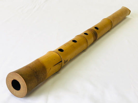 Y4901 SHAKUHACHI Bamboo flute Kinko style Japan antique traditional instrument
