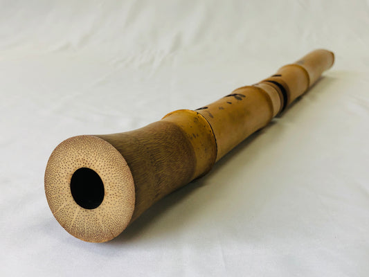 Y4903 SHAKUHACHI Bamboo flute Kinko style Japan antique traditional instrument