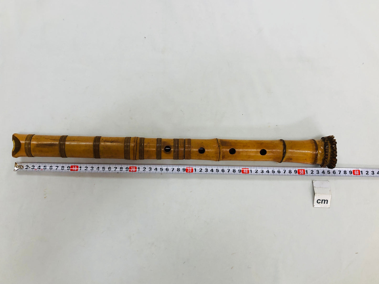 Y4992 SHAKUHACHI Bamboo flute Tozan style Japan antique traditional instrument