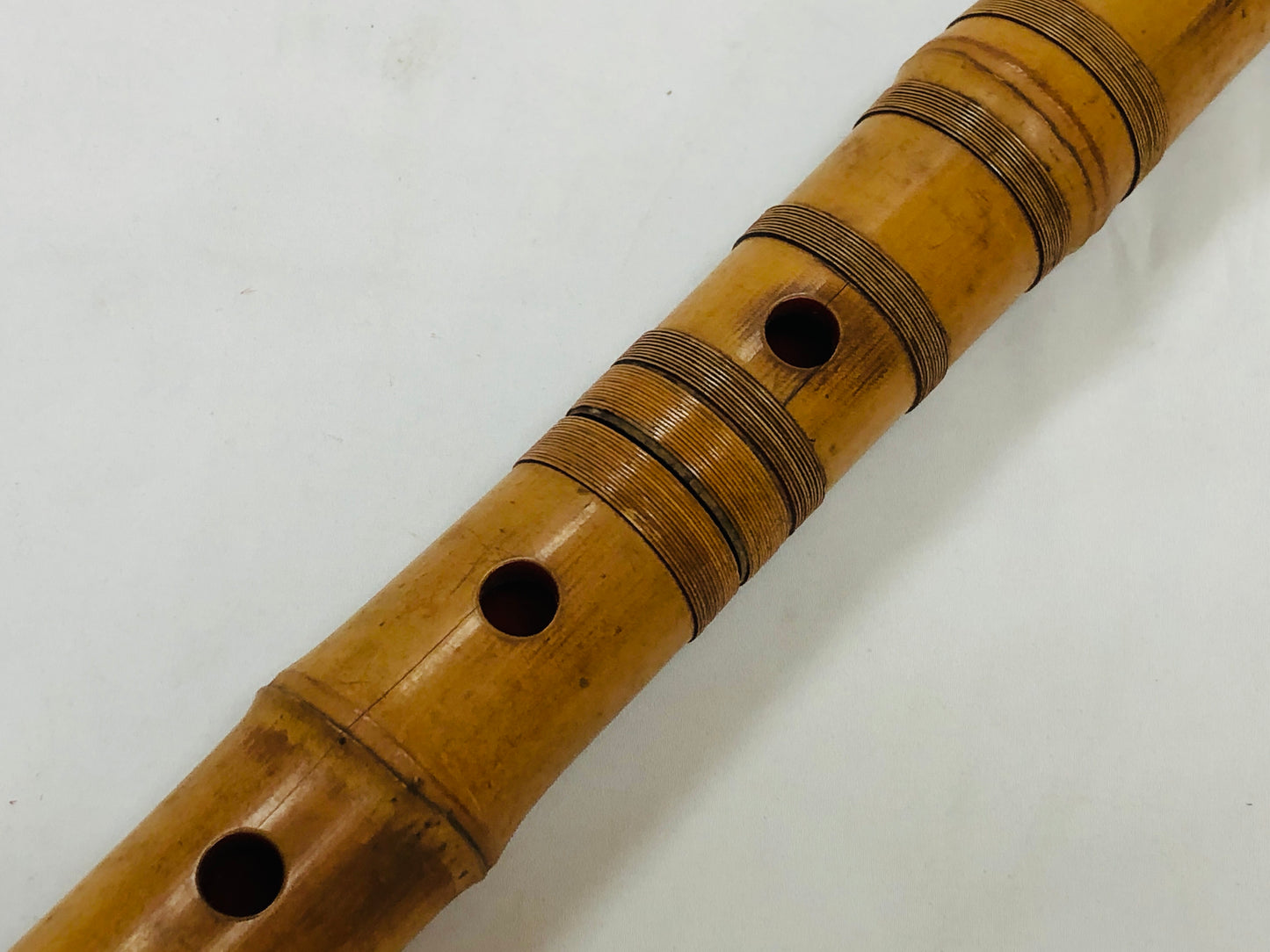 Y4992 SHAKUHACHI Bamboo flute Tozan style Japan antique traditional instrument